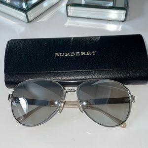 Authentic Burberry Aviator Sunglasses